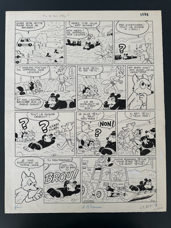 En vente - Jacques Nicolaou, Placid et Muzo 