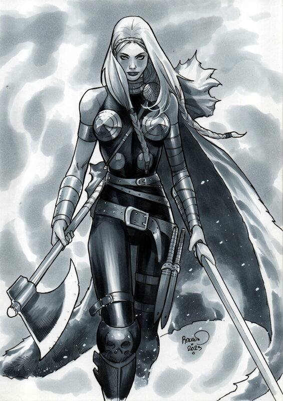 Valkyrie by Paul Renaud - Original Illustration