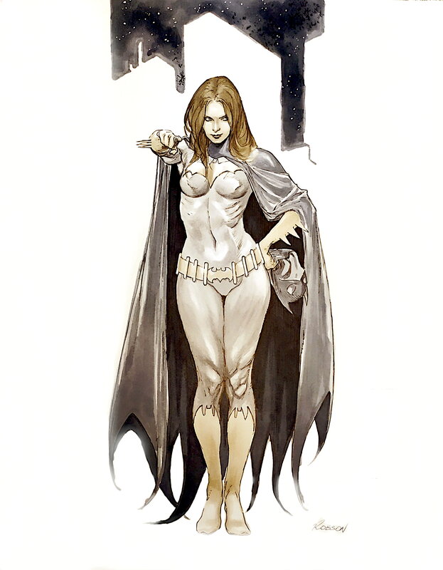 Batgirl by Robson Rocha - Original Illustration