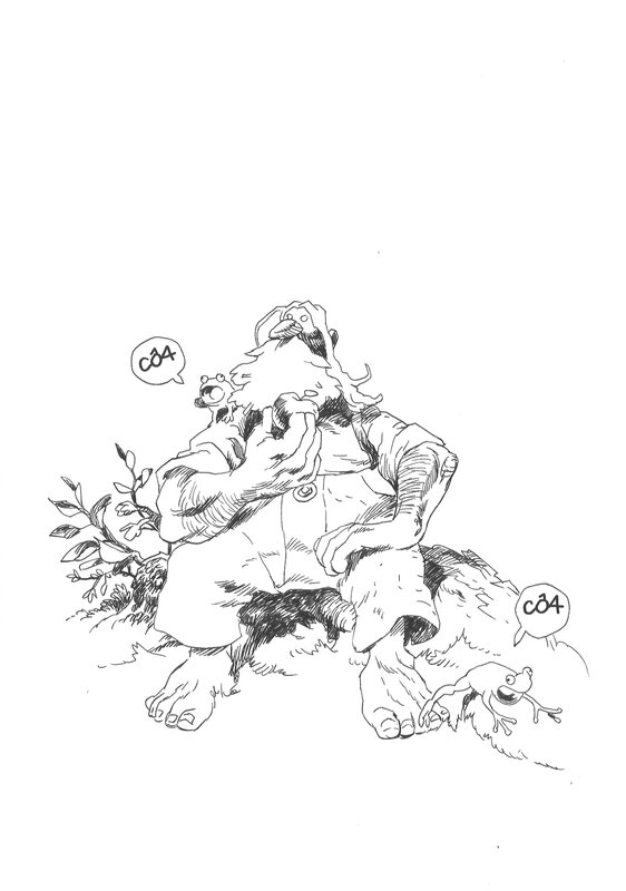 For sale - Cyrille Pomès - Les enfants de Chatom p. 12 - Comic Strip