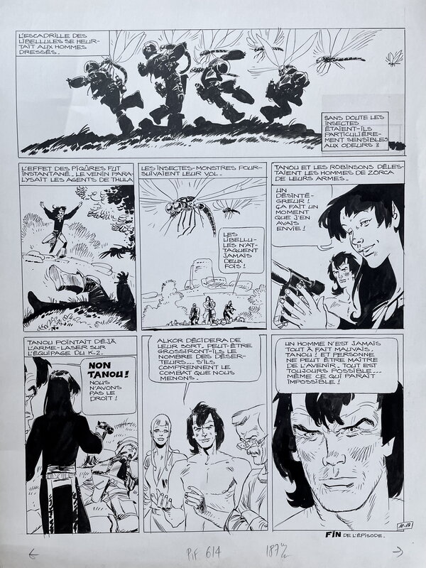 Alfonso Font, Roger Lécureux, Les Robinson de la terre - Planche originale