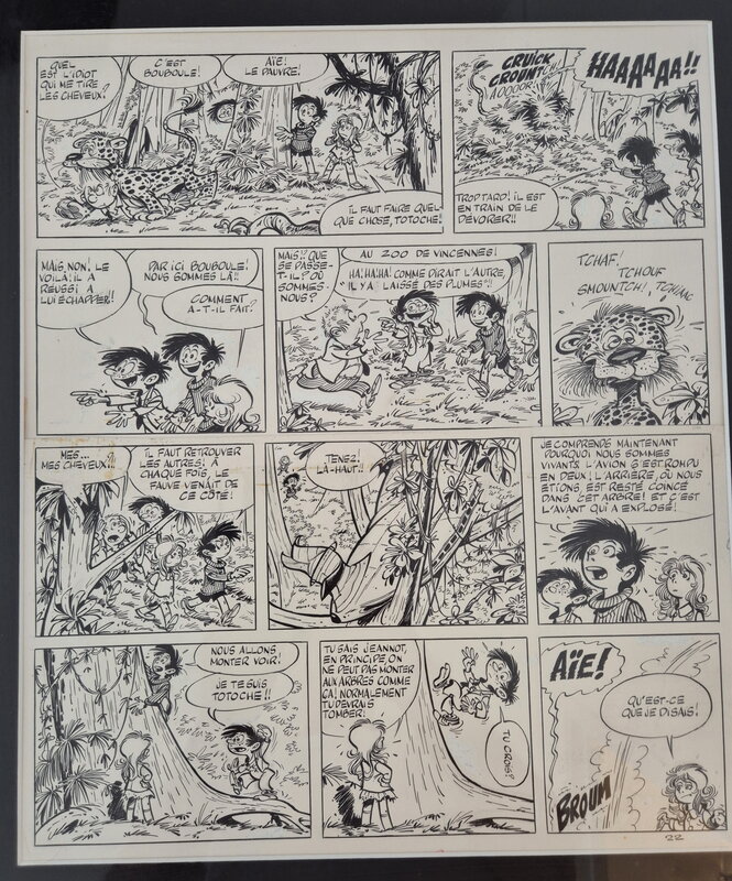 For sale - Jean Tabary, Planche Totoche 