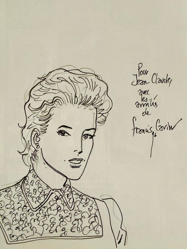 Victor Sackville by Francis Carin - Sketch