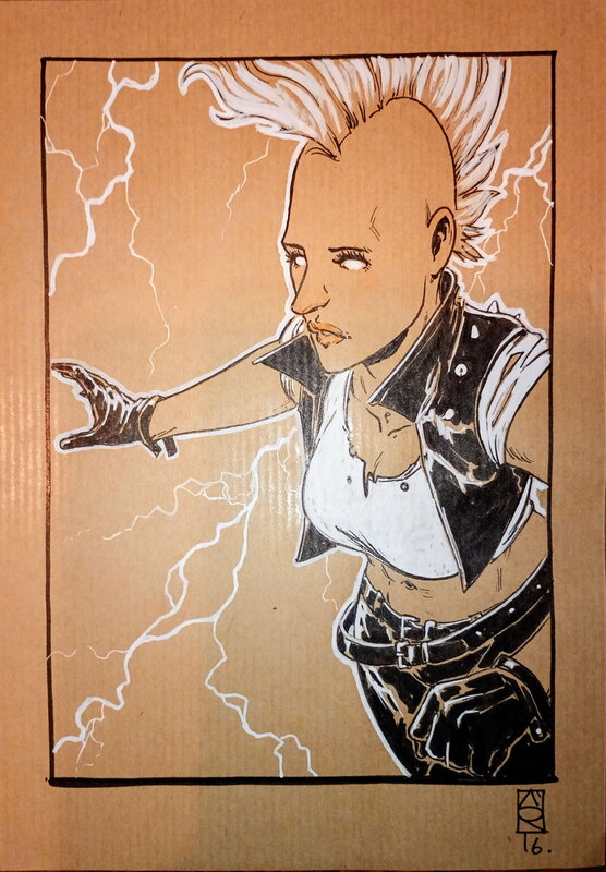Punk Storm by Nicolas Demare - Sketch