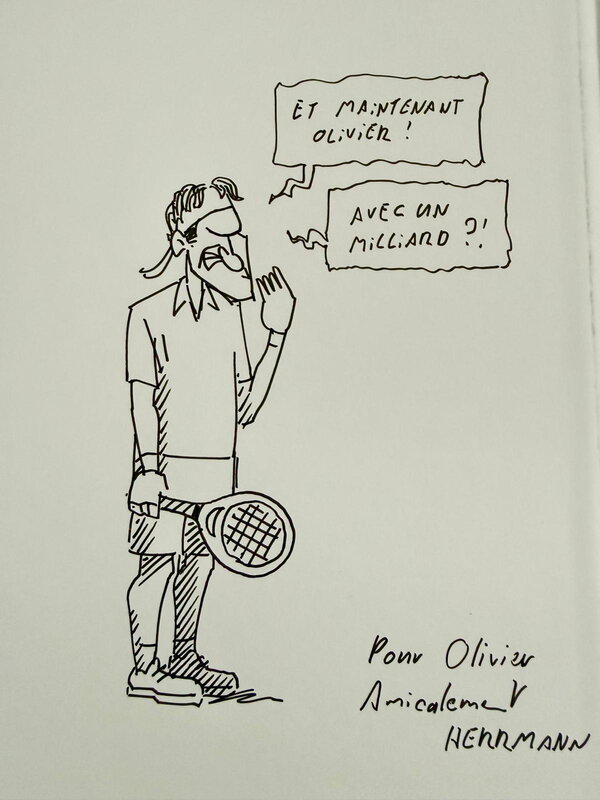 Mirka & Rodger par Herrmann - Dédicace
