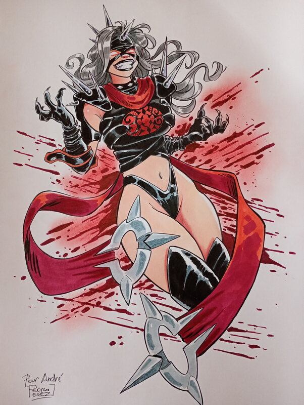 Malice by Pedro Perez - Original Illustration