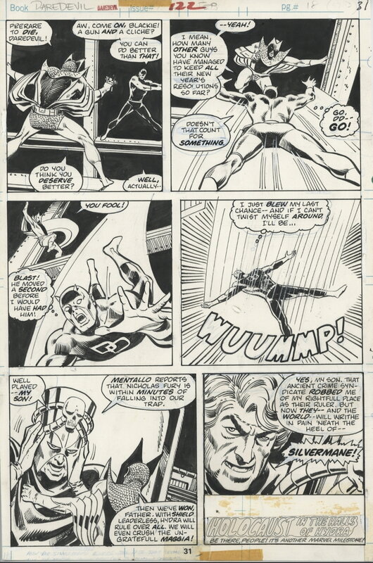 Daredevil by Bob Brown, Vince Colletta - Comic Strip