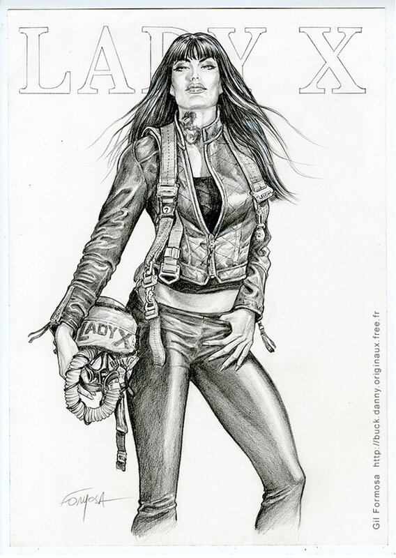 Lady X Leather by Gil Formosa - Comic Strip