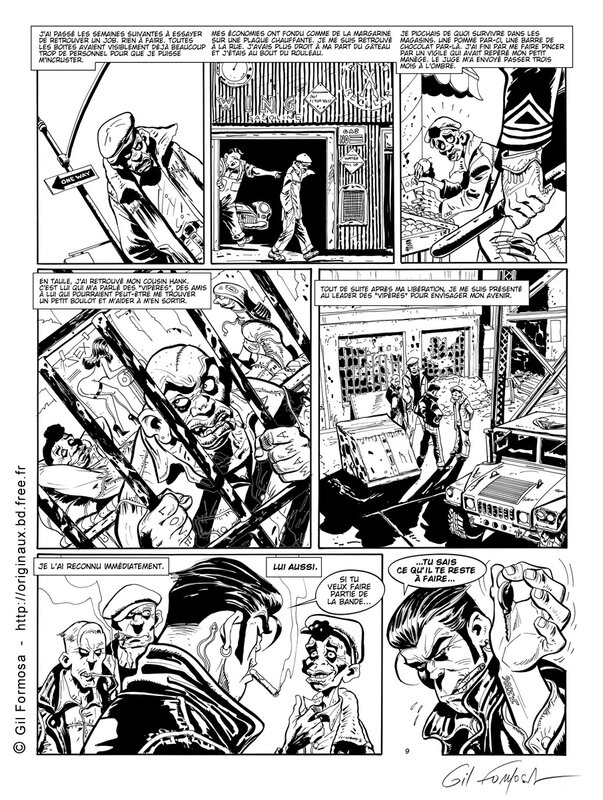 Gil Formosa, Légendes URBAINES  P09 - Comic Strip