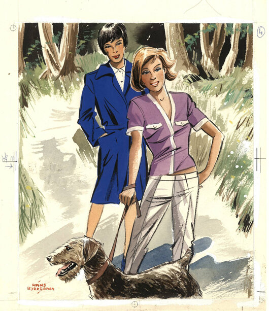 Hans Borrebach | 197? | Mavo-parkietjes - Couverture originale