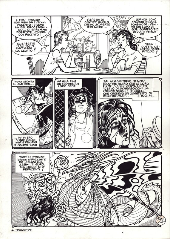 For sale - Sprayliz #08 by Luca Enoch - Comic Strip