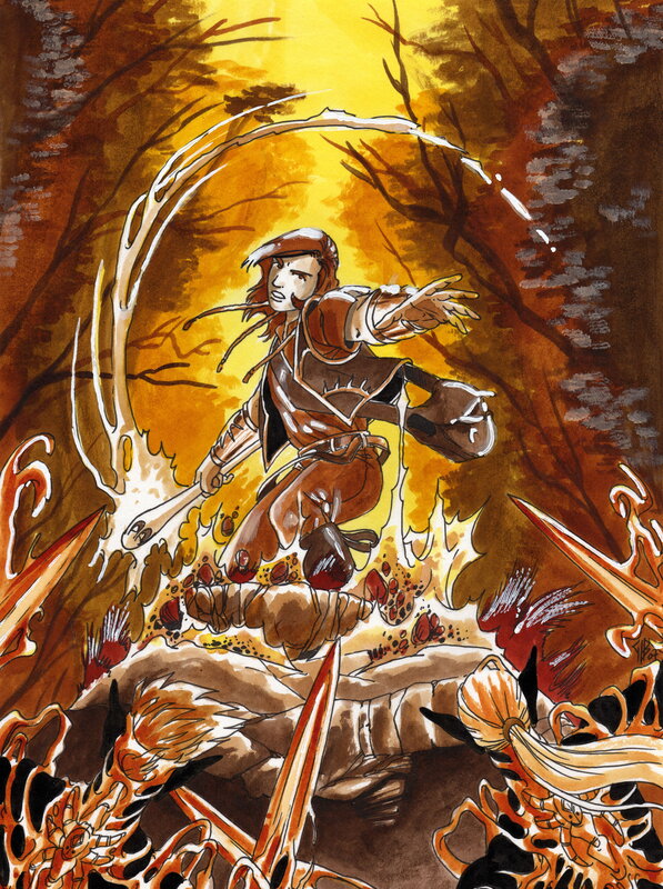 Philippe Bringel, Jed'kan couverture tome 1 - Original Cover