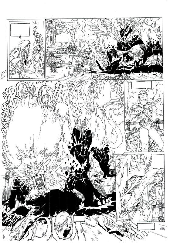 Philippe Bringel, Planche 16 N&B de Jad-Kan 