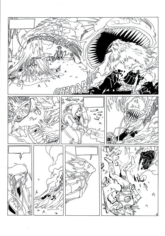 Philippe Bringel, Planche 19 N&B de Jad-Kan 
