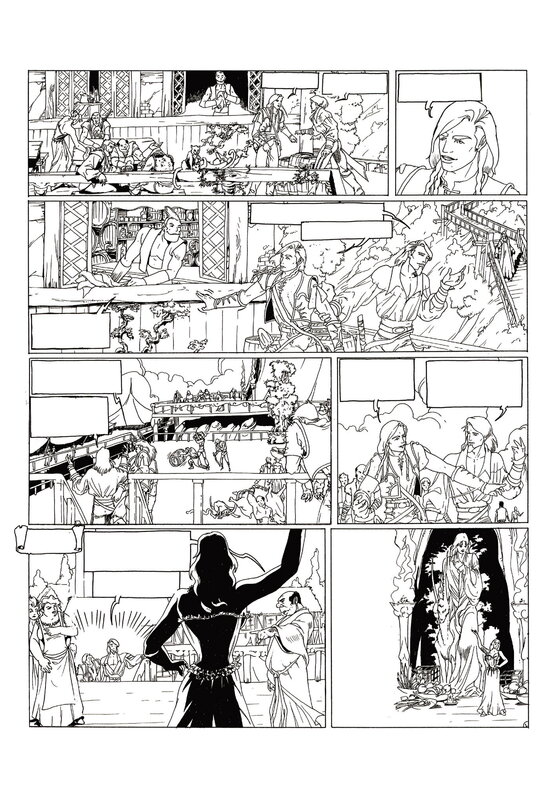 Philippe Bringel, Planche 2 N&B de Jad-Kan 