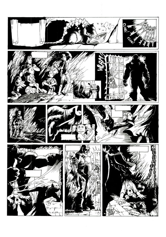 Philippe Bringel, Planche 20 N&B de Jad-Kan 