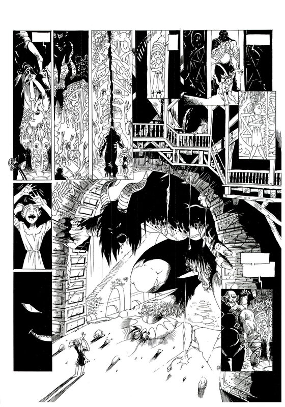 Philippe Bringel, Planche 21 N&B de Jad-Kan 