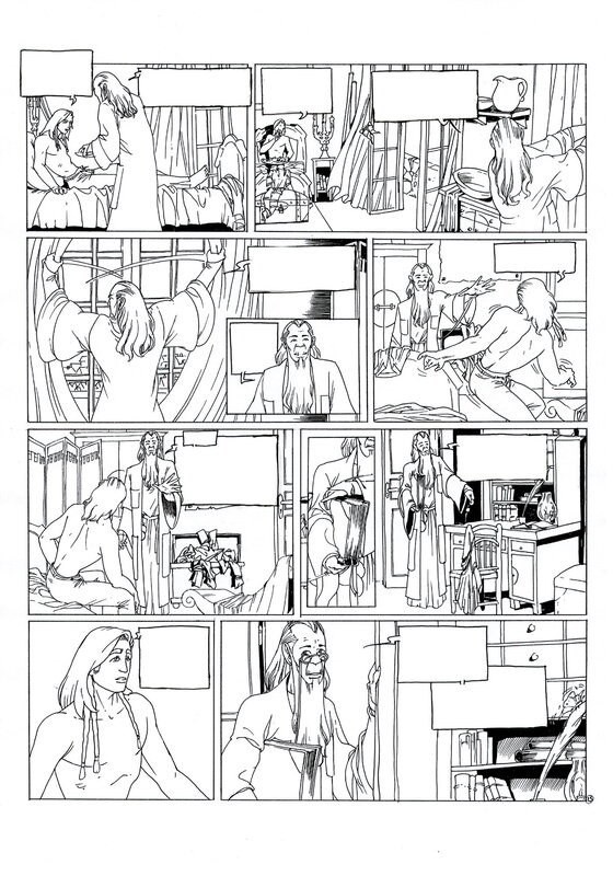 Philippe Bringel, Planche 23 N&B de Jad-Kan 