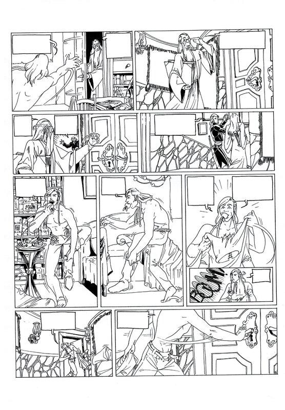 Philippe Bringel, Planche 24 N&B de Jad-Kan 