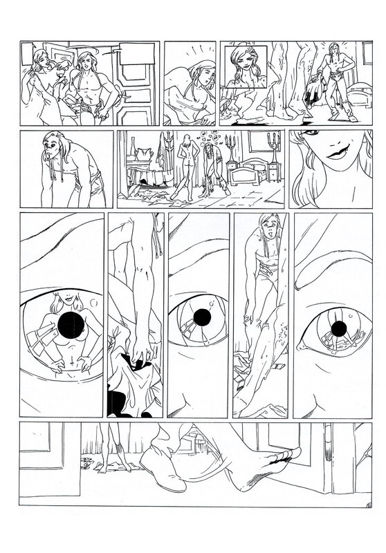 Philippe Bringel, Planche 25 N&B de Jad-Kan 