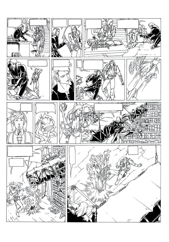 Philippe Bringel, Planche 27 N&B de Jad-Kan 