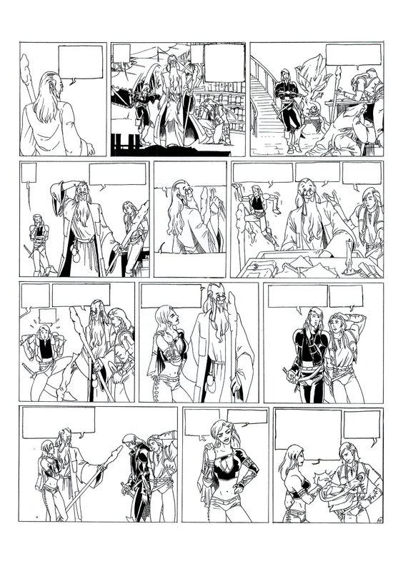 Philippe Bringel, Planche 28 N&B de Jad-Kan 