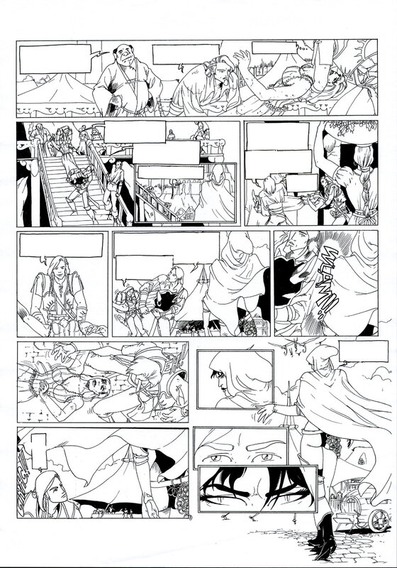 Philippe Bringel, Planche 3 N&B de Jad-Kan 
