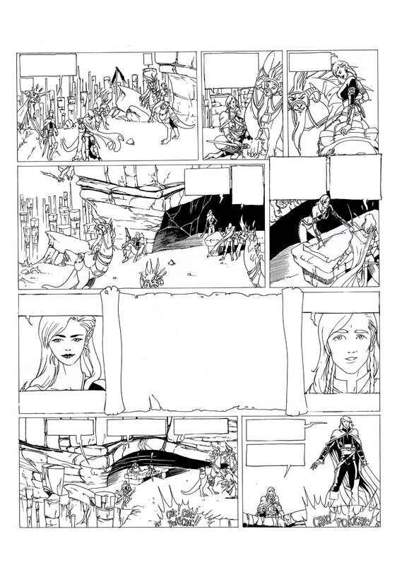 Philippe Bringel, Planche 31 N&B de Jad-Kan 