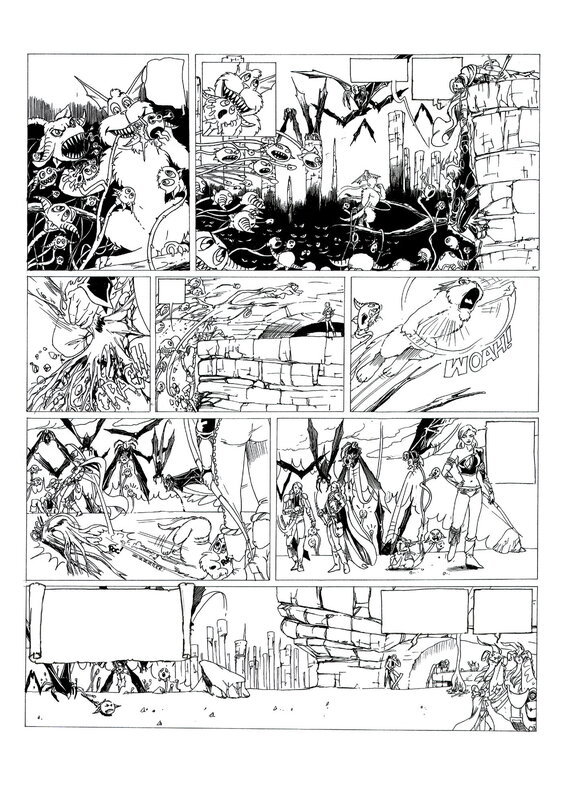 Philippe Bringel, Planche 33 N&B de Jad-Kan 