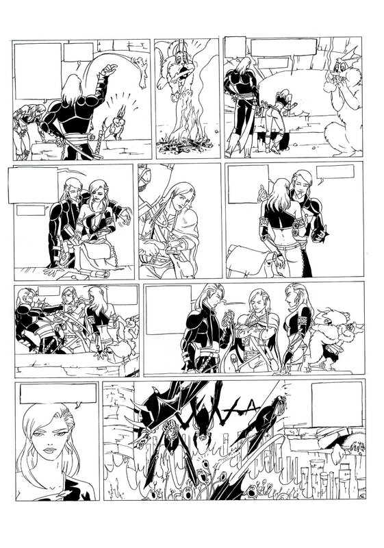 Philippe Bringel, Planche 34 N&B de Jad-Kan 