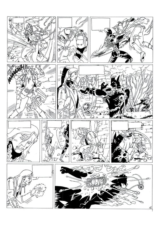 Philippe Bringel, Planche 37 N&B de Jad-Kan 