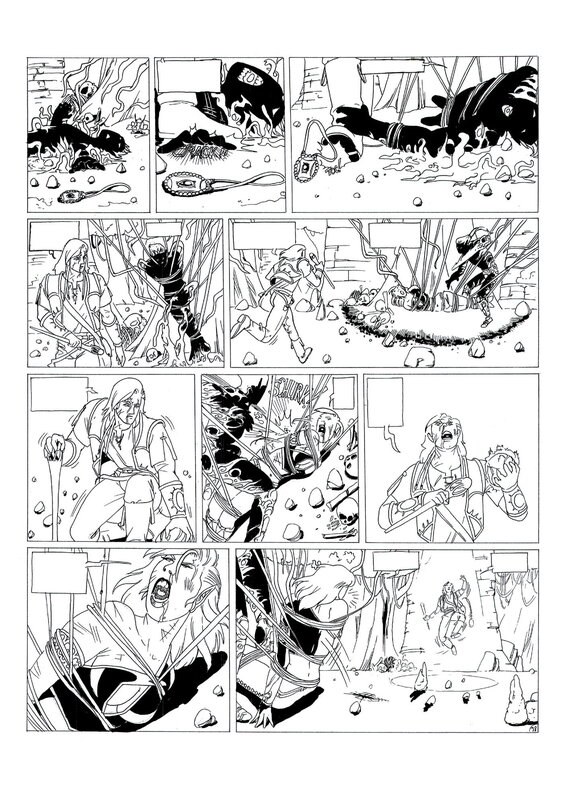 Philippe Bringel, Planche 38 N&B de Jad-Kan 