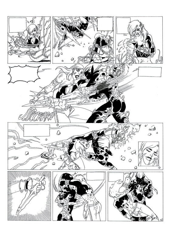 Philippe Bringel, Planche 39 N&B de Jad-Kan 