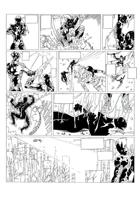 Philippe Bringel, Planche 40 N&B de Jad-Kan 