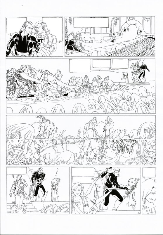 Philippe Bringel, Planche 42 N&B de Jad-Kan 