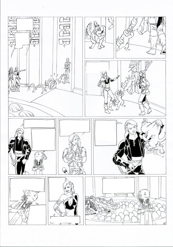 Philippe Bringel, Planche 44 N&B de Jad-Kan 