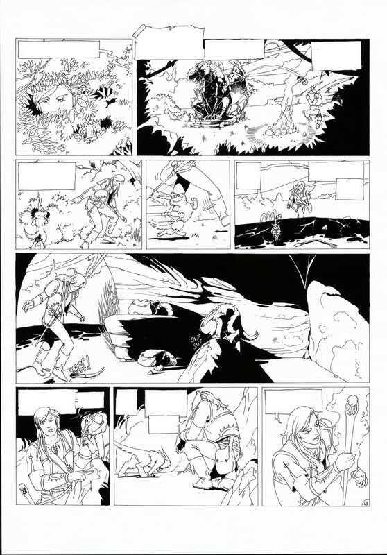 Philippe Bringel, Planche 48 N&B de Jad-Kan 