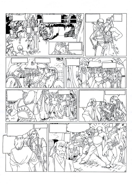 Philippe Bringel, Planche 8 N&B de Jad-Kan 