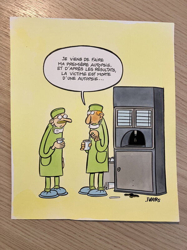For sale - Autopsie by Éric Ivars - Comic Strip