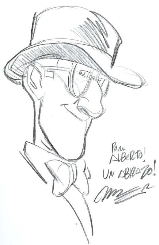 Jose Luis Munuera, El hombre que podía hacer milagros - Sketch