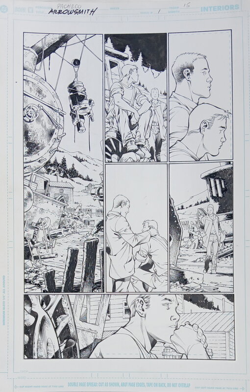 Arrowsmith par Carlos Pacheco, Jesus Merino, Kurt Buziek - Planche originale