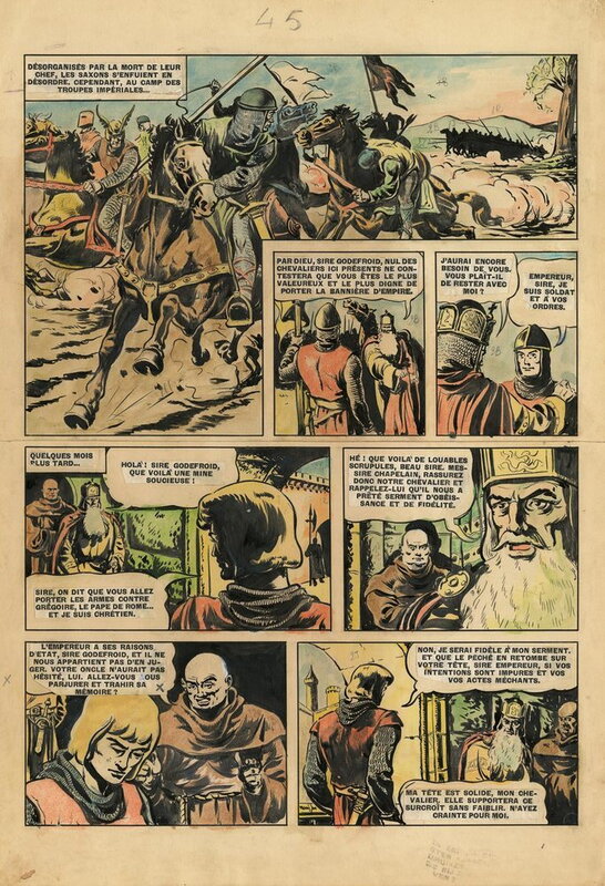 For sale - Sirius, Godefroid De Bouillon - Comic Strip
