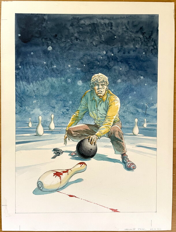Hermann - Jeremiah Cover - Planche originale