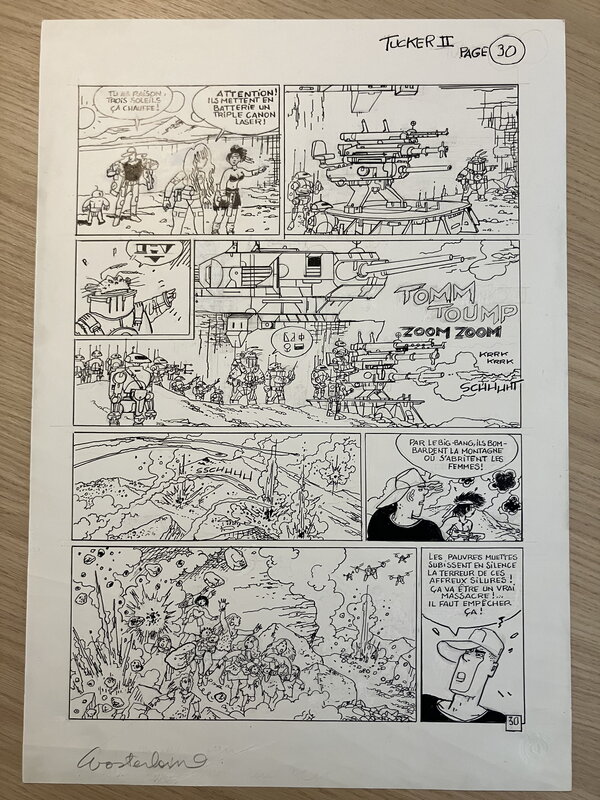 For sale - Tucker - Planet Girls par Marc Wasterlain - Comic Strip