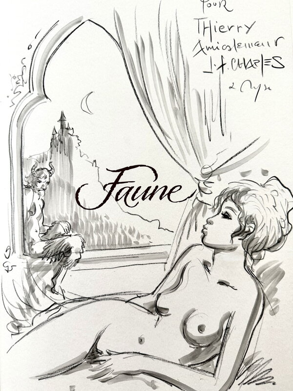 Faune par Jean-François Charles - Dédicace