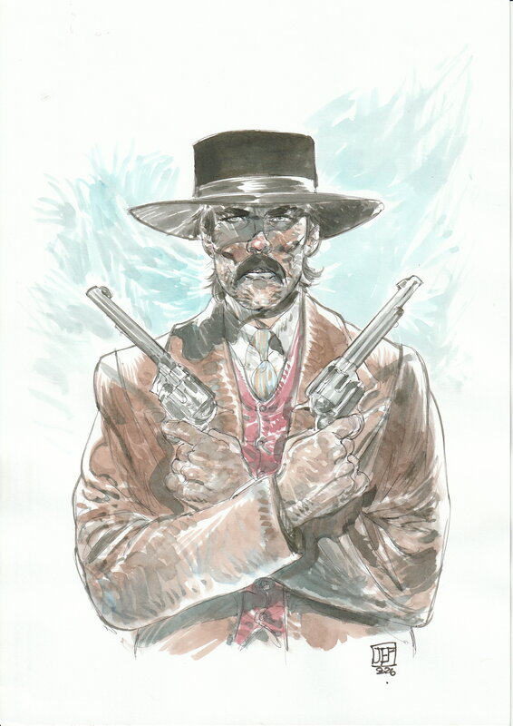 Jef, Lawmen of the West (James Williams) - Illustration originale