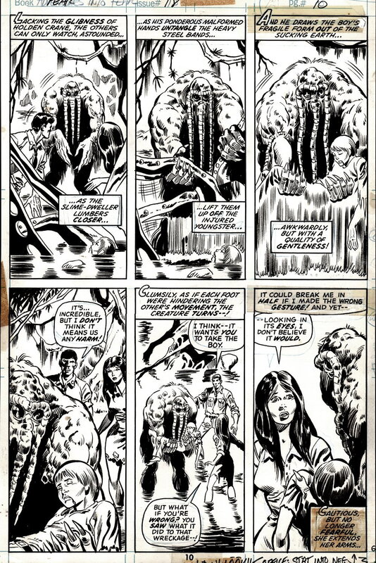 Val Mayerik, Sal Trapani, Steve Gerber, (Adventure into) Fear #18 p10 - Comic Strip