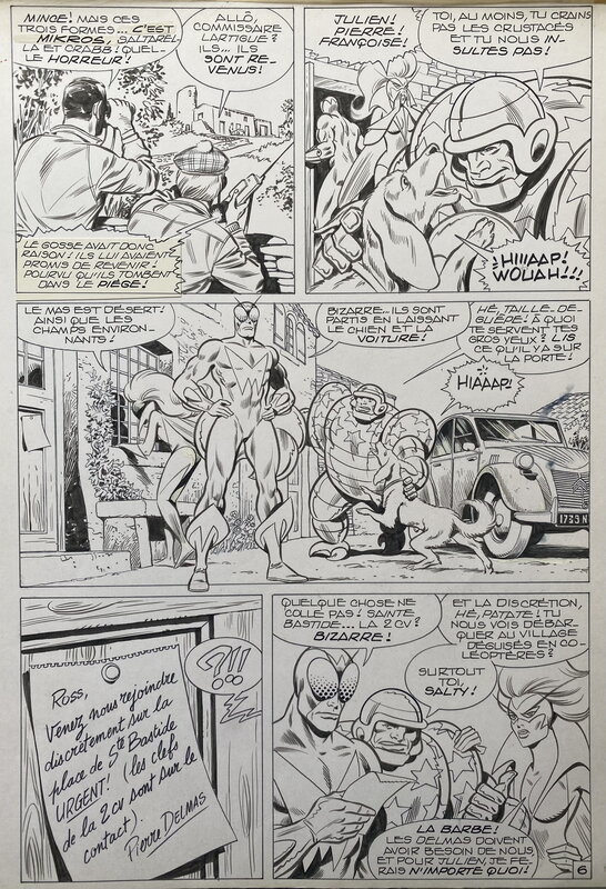 Jean-Yves Mitton, Mikros - Pour que règne le Mal ! - Titans 53 p37 - Comic Strip