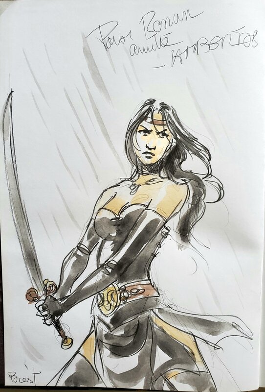 Eric Lambert, MERLIN   T8 L'AUBE DES ARMES - Sketch