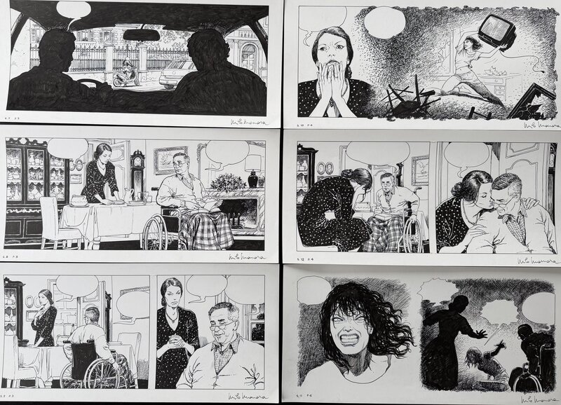 Les Yeux de Pandora by Milo Manara - Comic Strip